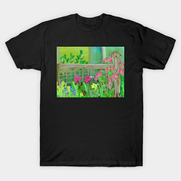 Back in the Garden T-Shirt by trishaclarkin